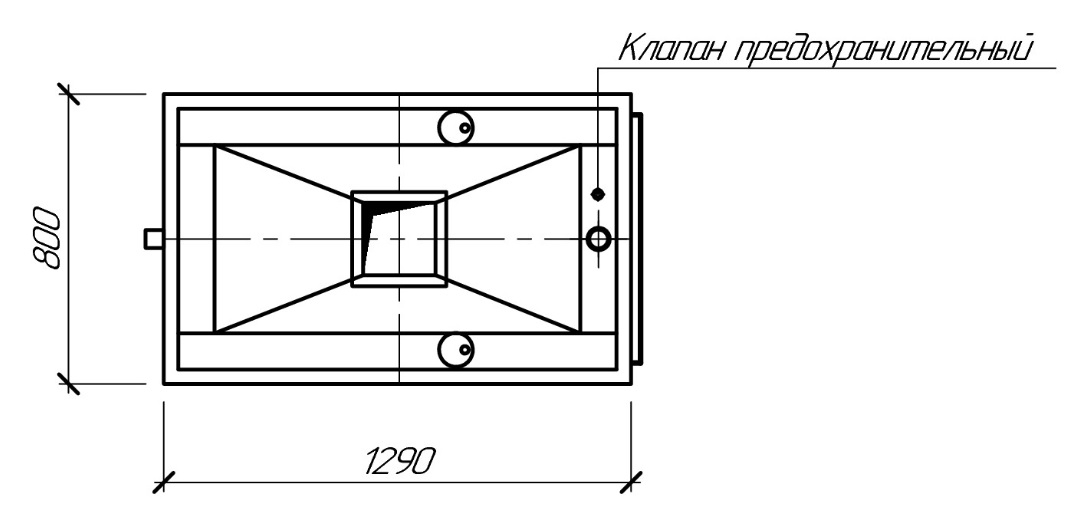 Автоматический котел КВ на дровах 100 КВт