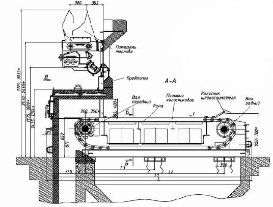 Топка ТЛЗМ-1-0,5/2,4