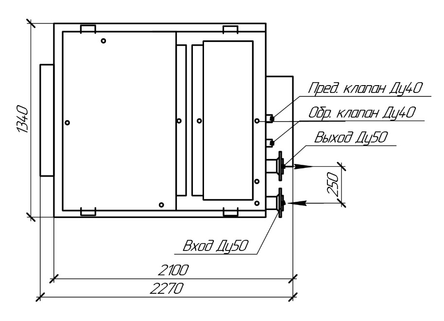 Автоматический котел КВ на угле 250 КВт
