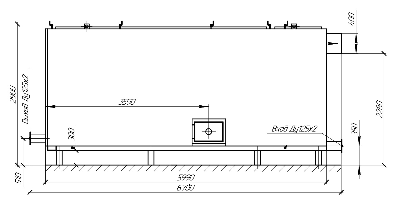 Автоматический котел КВ на угле 3.0 МВт
