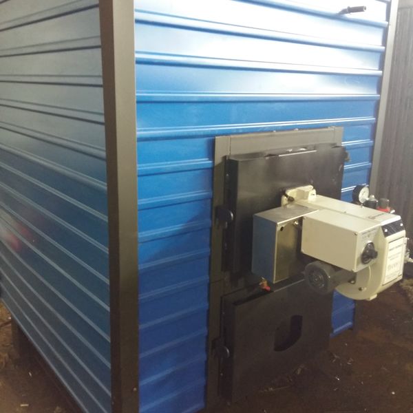 Котёл КВа-0.63 на отработанном масле