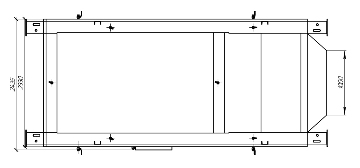 Котёл КВа-4.0 — Вид сверху