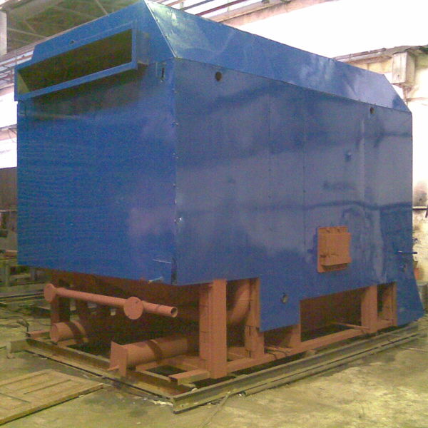 Котёл КВм-6.3 на угле с ТЛПХ