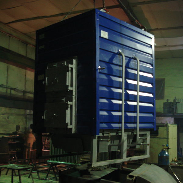 Котёл КВр-0.3 на ДВО с ОУР