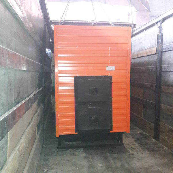 Котёл КВр-0.6 на ДВО с ОУР