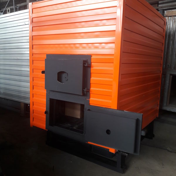 Котёл КВр-0.7 на ДВО с ОУР