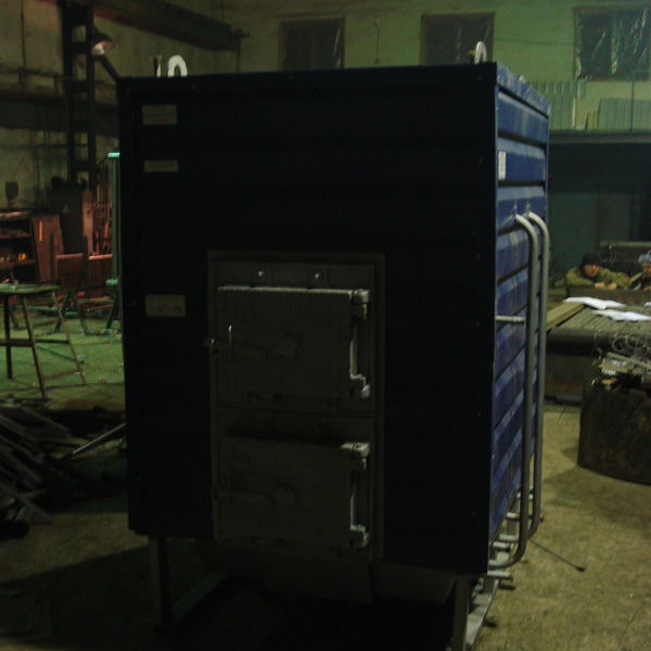 Котёл КВр-0.7 на ДВО с ОУР